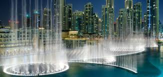 Dancing Fountains of Dubai Mall